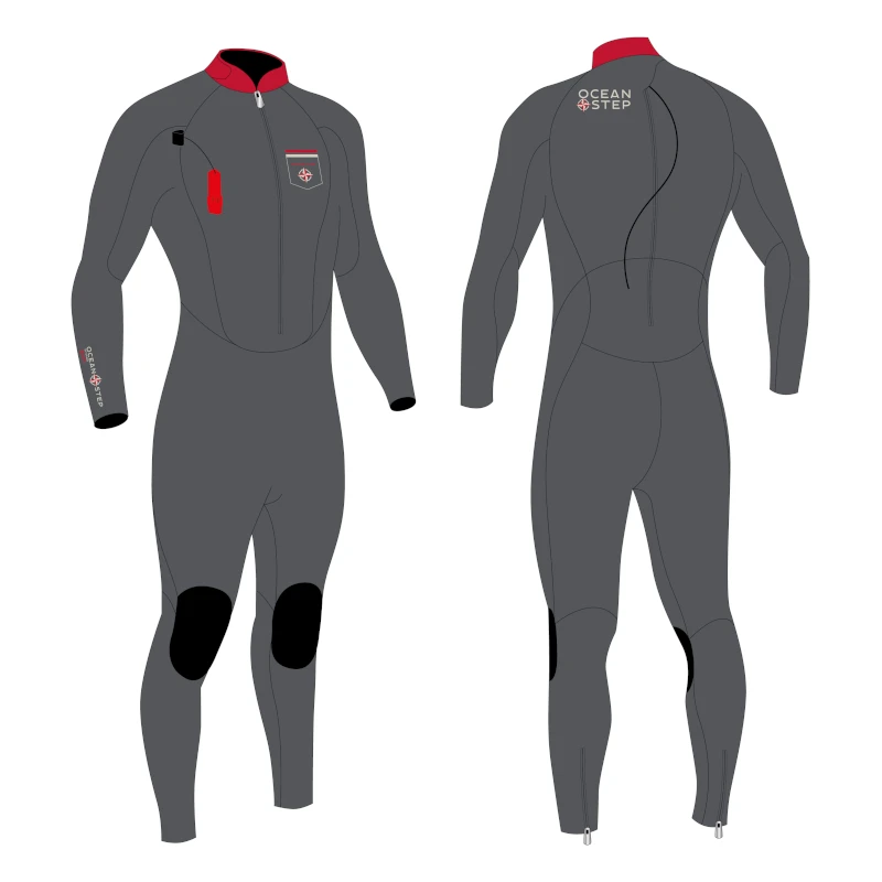 Combinaison Longe Cote Homme Ocean Step Optimizer Dual Zip 4mm 2 Combinaison Longe Cote Homme Ocean Step Optimizer Dual Zip 4mm – Image 2