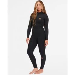 Billabong Combinaison Surf Femme Billangong Sinergy BackZip 4/3mm 2023 -CRESS Magasin combinaison surf femme billangong sinergy backzip 4 3mm 2023 2