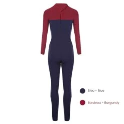 Combinaison Surf Femme Saint Jacques Wetsuits Lisa BackZip Bordeaux 3/2mm 2023 -CRESS Magasin combinaison surf femme saint jacques wetsuits lisa backzip bordeaux 3 2mm 2023 2