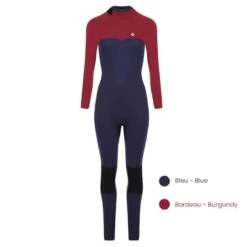 Combinaison Surf Femme Saint Jacques Wetsuits Lisa BackZip Bordeaux 3/2mm 2023 -CRESS Magasin combinaison surf femme saint jacques wetsuits lisa backzip bordeaux 3 2mm 2023 6