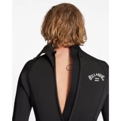 Billabong Combinaison Surf Homme Absolute Backzip Noire 3/2mm 2023 -CRESS Magasin combinaison surf homme absolute backzip noire 32mm 9