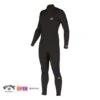 Billabong Combinaison Surf Homme Billangong Absolute BackZip Noire 4/3mm 2023
