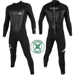 Combinaison Surf Homme Soorüz BackZip Fighter Noir 5/4/3mm 2023 -CRESS Magasin combinaison surf homme sooruz backzip fighter noir 5 4 3mm 2023 2