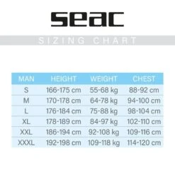 Ensemble Sous-combinaison Seac Flex Evo Homme 5mm -CRESS Magasin ensemble sous combinaison seac flex evo homme 5mm 3