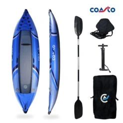 Kayak Gonflable COASTO Lotus 1 Personne -CRESS Magasin kayak gonflable coasto lotus 1 personne 4