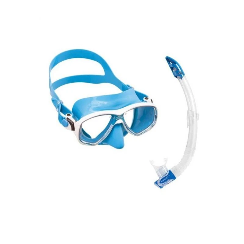 Kit Snorkeling Cressi Marea Transparent + Tuba Gamma 1 Kit Snorkeling Cressi Marea Transparent + Tuba Gamma