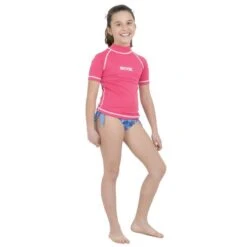 Lycra MC Seac T-Sun Fille Rose -CRESS Magasin lycra mc seac t sun fille rose 3