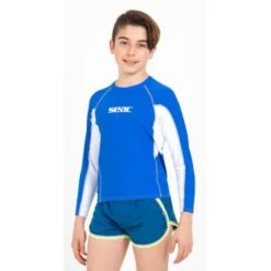 Lycra ML Seac Evo Enfant Bleu -CRESS Magasin lycra ml seac evo enfant bleu 2