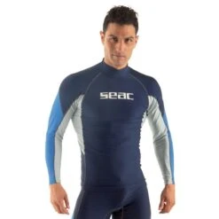 Lycra ML Seac Evo Homme Bleu -CRESS Magasin lycra ml seac evo homme bleu 2