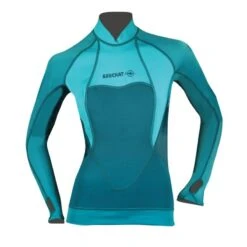 Lycra Néoprène Femme Beuchat Top Atoll Turquoise 2mm