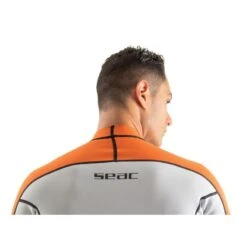 Lycra Néoprène MC Seac Fit Homme Blanc/orange 2mm -CRESS Magasin lycra neoprene mc seac fit homme blanc orange 2mm 2