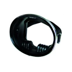 Masque Rond Plongée Aquatys Compensator Caoutchouc Noir