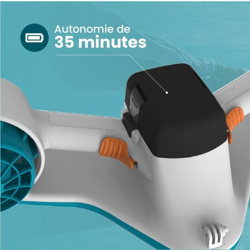 Pack Sea Scooter 2 Batteries+ Masque + Sac Etanche 3 Pack Sea Scooter 2 Batteries+ Masque + Sac Etanche – Image 3