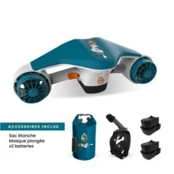 Pack Sea Scooter 2 Batteries+ Masque + Sac Etanche 7 Pack Sea Scooter 2 Batteries+ Masque + Sac Etanche -CRESS Magasin pack sea scooter2 batteries masque sac etanche 3