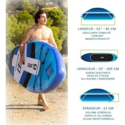 Paddle Gonflable WATTSUP SAR 10' -CRESS Magasin paddle gonflable wattsup sar 10 7