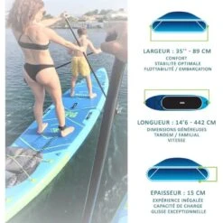 Paddle Gonflable WATTSUP WHALE 14'6" -CRESS Magasin paddle gonflable wattsup whale 14 6 13