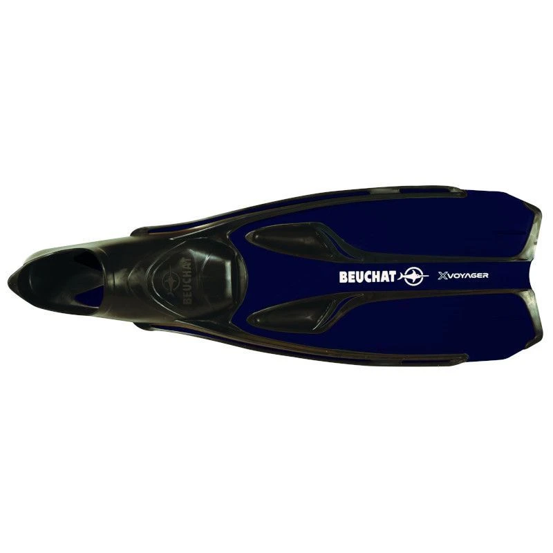 Palmes Chaussantes Beuchat X-Voyager Bleu Fonce 1 Palmes Chaussantes Beuchat X-Voyager Bleu Fonce