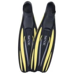 Palmes Chaussantes Seac F-100 Pro Jaune 12 Palmes Chaussantes Seac F-100 Pro Jaune -CRESS Magasin palmes chaussantes seac f 100 pro jaune 3