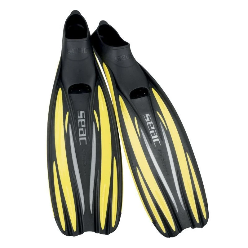 Palmes Chaussantes Seac F-100 Pro Jaune 1 Palmes Chaussantes Seac F-100 Pro Jaune