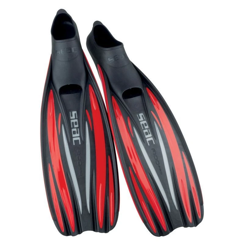 Palmes Chaussantes Seac F-100 Pro Rouge 1 Palmes Chaussantes Seac F-100 Pro Rouge