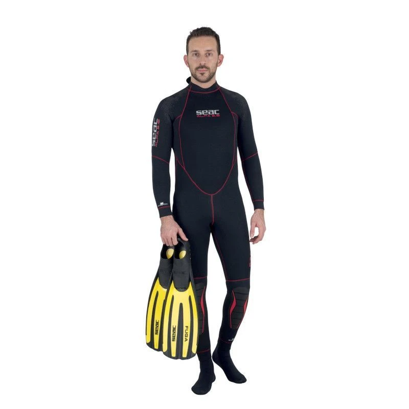 Palmes Chaussantes Seac Fuga Jaune 7 Palmes Chaussantes Seac Fuga Jaune – Image 7