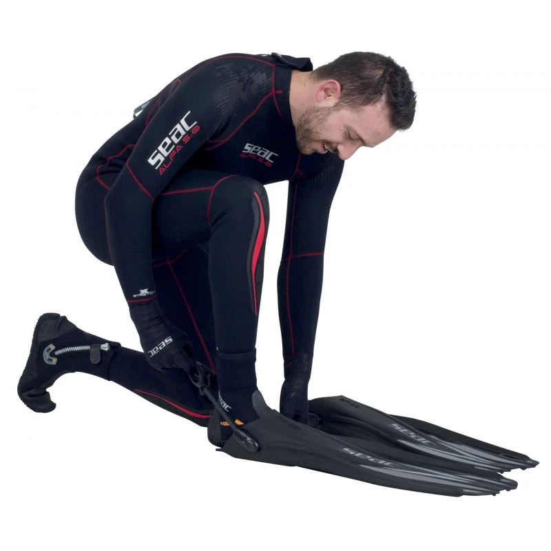 Palmes Réglables Seac GP100 S Noire 12 Palmes Réglables Seac GP100 S Noire – Image 12