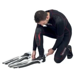 Palmes Réglables Seac Propulsion S Blanche -CRESS Magasin palmes reglables seac propulsion s blanche 5