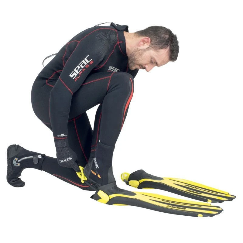 Palmes Réglables Seac Propulsion S Jaune 7 Palmes Réglables Seac Propulsion S Jaune – Image 7