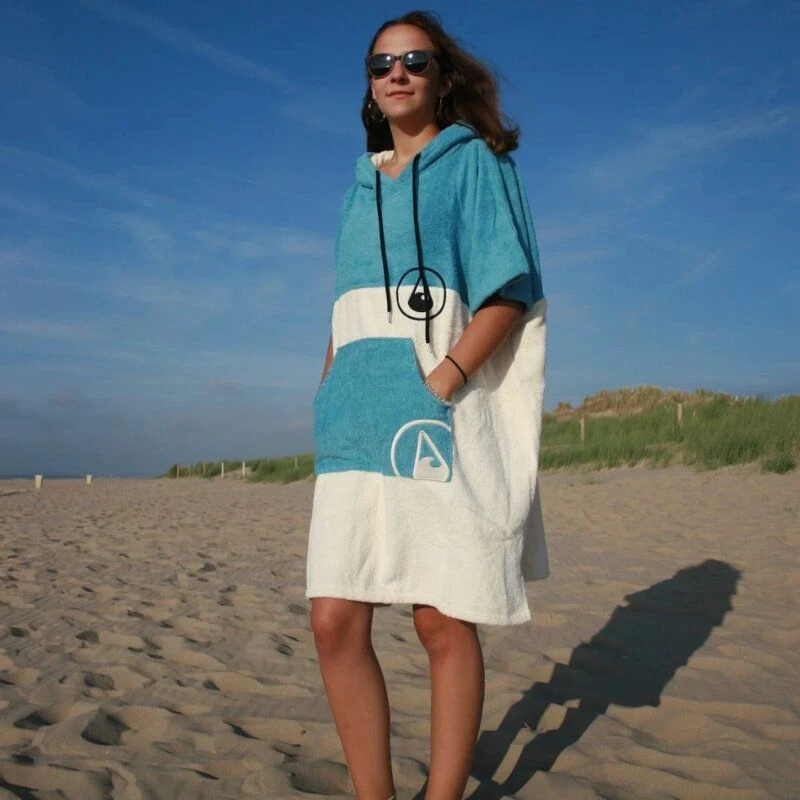 Poncho Surf Wave Hawaii Avec Zip Lagos 2 Poncho Surf Wave Hawaii Avec Zip Lagos – Image 2