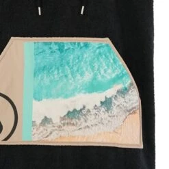 Poncho Surf Wave Hawaii Avec Zip Ericeira -CRESS Magasin poncho surf wave hawaii avec zip dusty 8