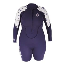 Shorty Longe Cote Femme Double Zip Anfibi Ultra Stretch 3/2mm