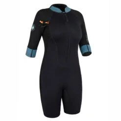 Shorty Longe Cote Femme Ocean Step Classic MC Dual Zip 2mm 2023